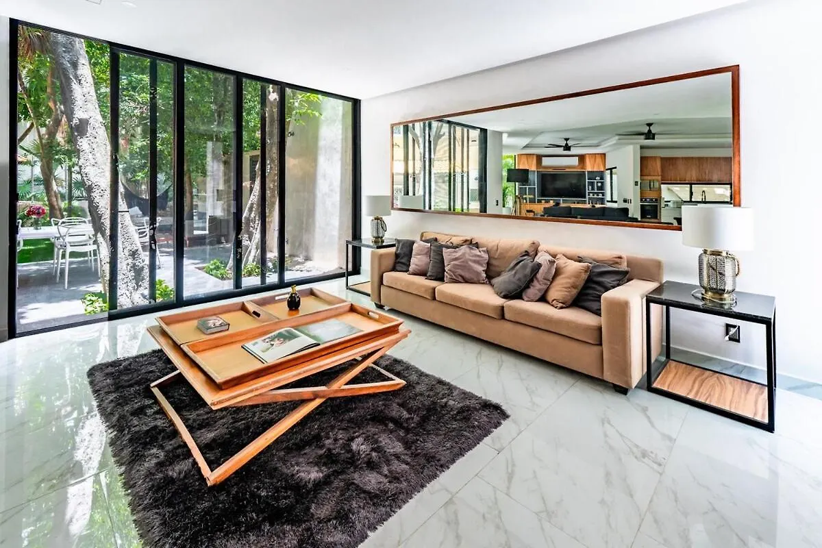 Stunning Modern Villa With Pool And Beach Access プレヤデルカーメン 0*,